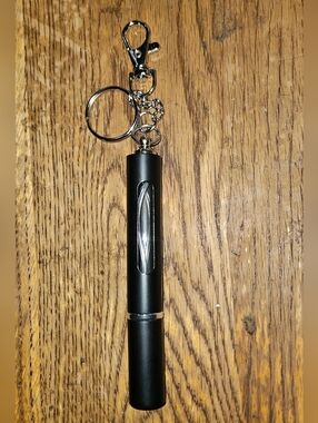 Portable Black Travel Perfume Atomizer Keychain - 5ml BNIB